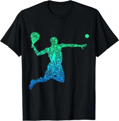 Camiseta Casual de Esportes para Jogador de Padel Paddleball Homens Crianças Meninos Tops Camisas para Homens Ropa Hombre