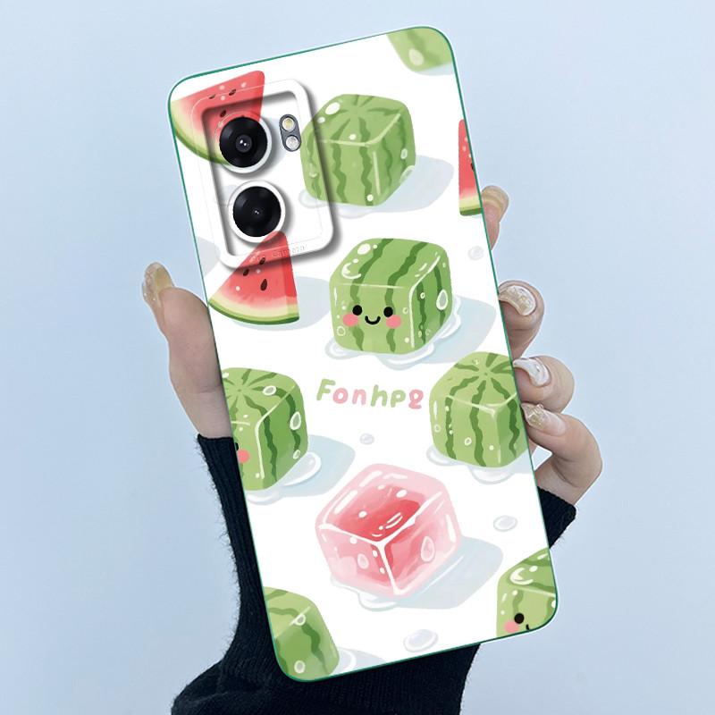 Hülle Für Realme Narzo 50 5G V23 5G Q5i Niedlicher Panda Süße Katzen Silikon Weiche Rückseite RMX3572 RMX3571 Stoßfänger Schutzhülle