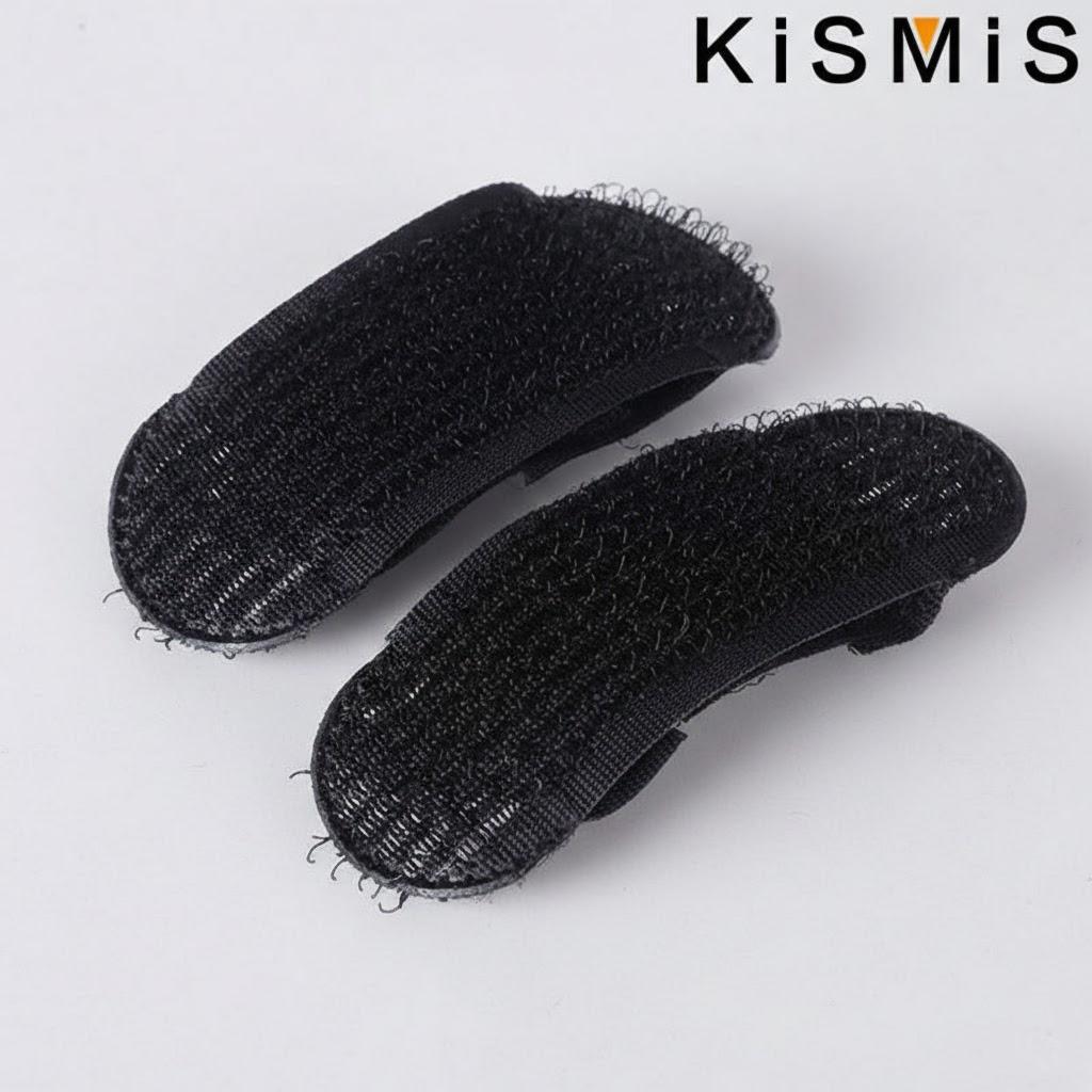 

Breathable Velcro Hair Clips Bun Maker Fluffy Sponge Hair Accessories for Women Kids Fashion Hair Styling Tools чёрный