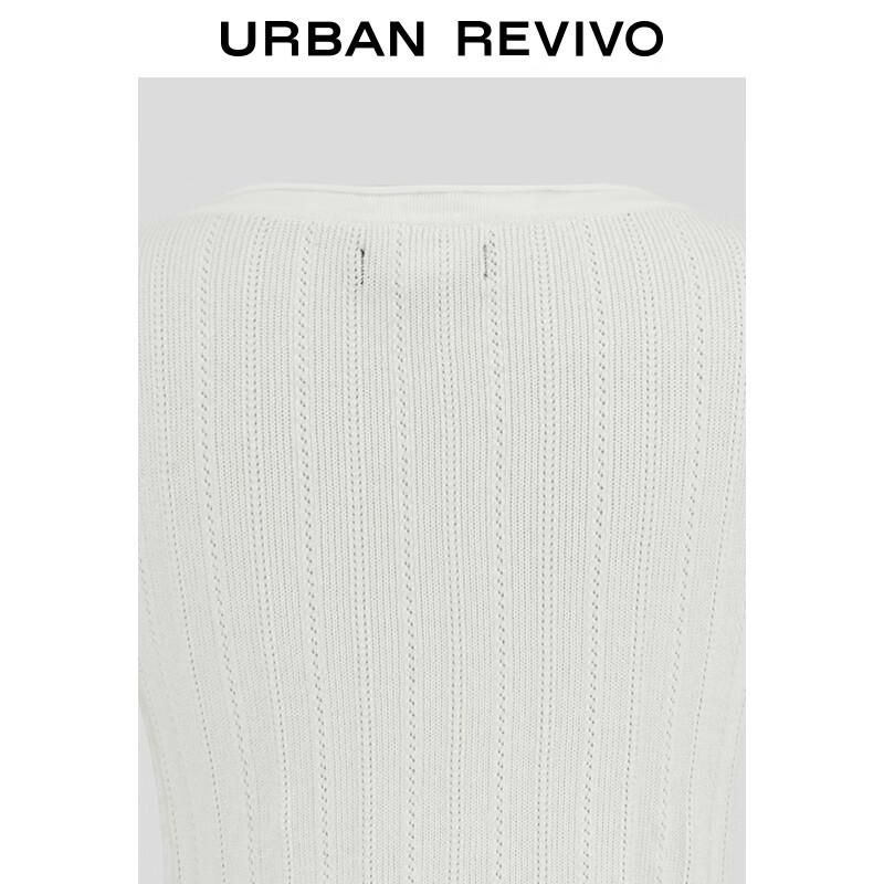 UR 2025 Women's Short Sleeve Button Knit Top