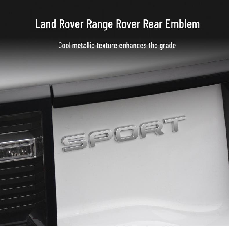 Land Rover Range Rover Sport Tailgate Emblem Car Sticker