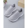 Plus Size Women's Athletic Casual Mesh Shoes Round Toe Low-Top Breathable Mesh Slip-On Slip-Ons
