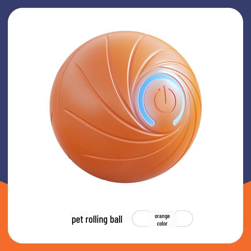 Smart Automatic Cat Teaser Ball - Self-Entertainment & Decompression Toy for Cats & Dogs