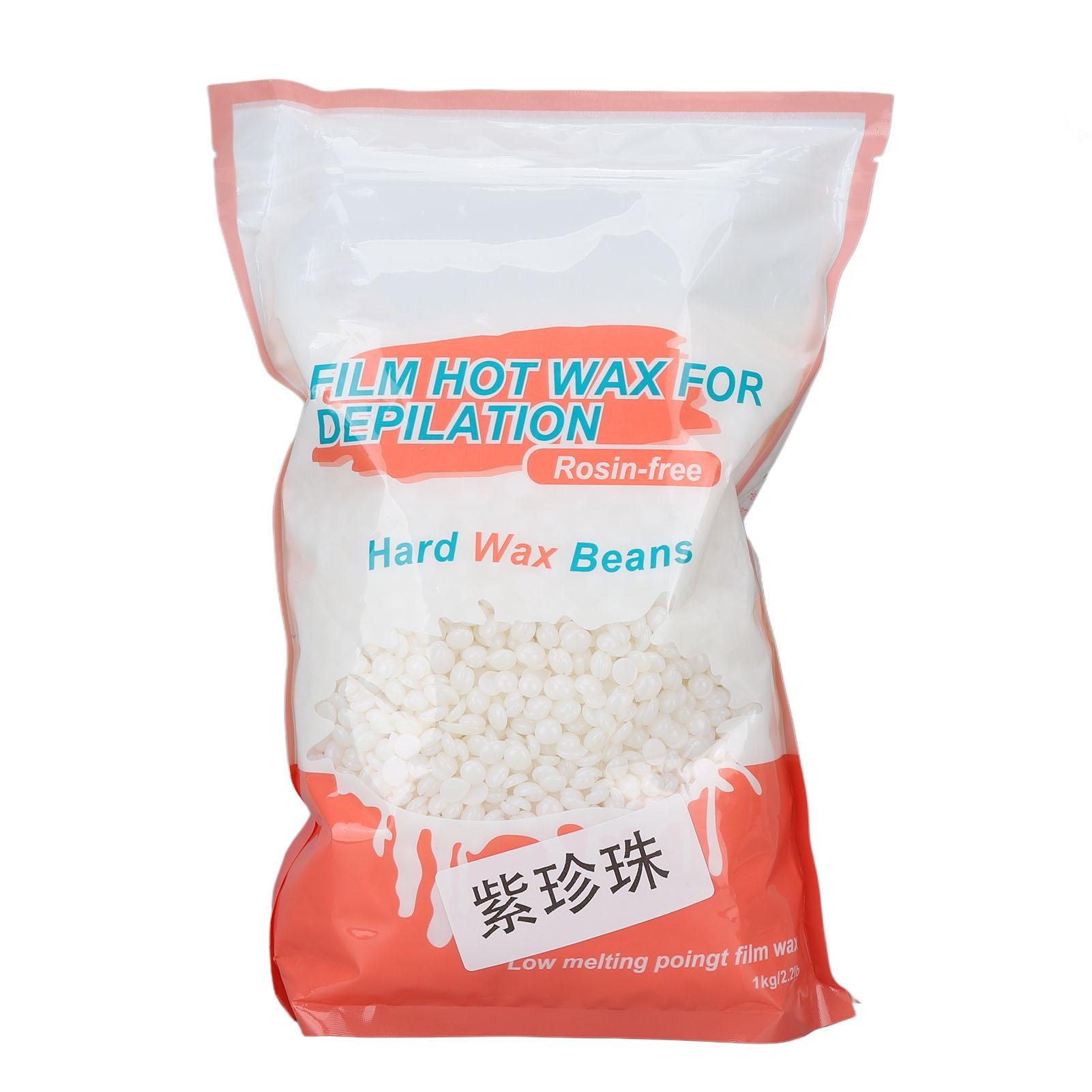 

1000g Hard Wax Beads for Hair Removal Mild Painless Wax Warmer Beans for Leg Arm Hair Removal