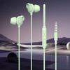In-Ear-Kopfhörer mit Kabel, Geräuschunterdrückung, superkomfortabel, einstellbare Mikrofonlautstärke, 3,5 mm/Typ C, HiFi-Sound-Ohrhörer