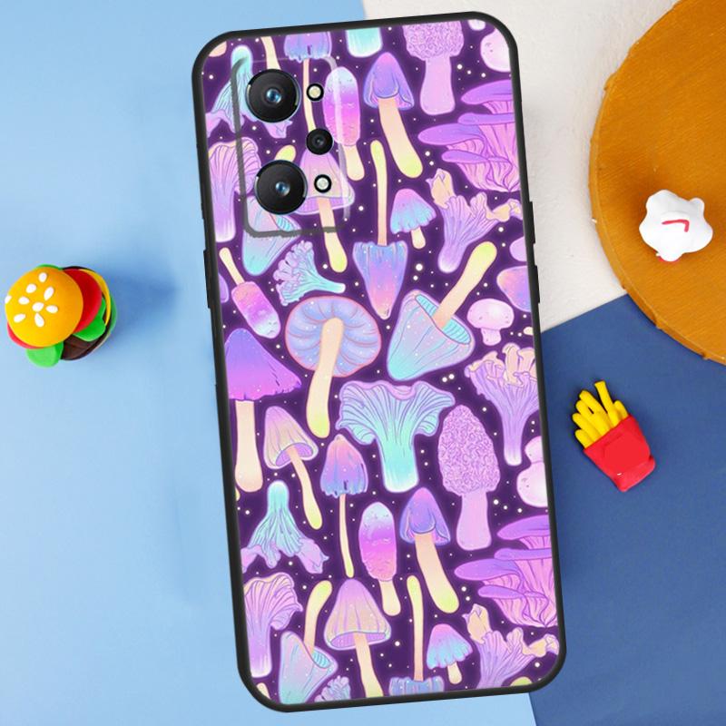 Mushroom Forest For Realme 11 10 12 13 14 Pro Plus GT 5 6 6T GT7 Pro C61 C53 C51 C21Y C25S C55 C67 C75 Case