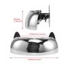 Blind Detection Motorcycle Rearview Mirror Clear Parabolic HD Convex Mirror  Scooter