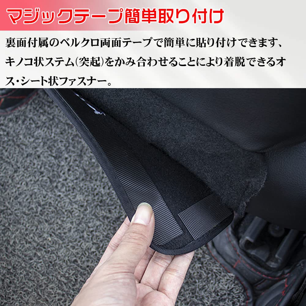LEXLEYS Toyota Camry 70 Series Kick Guard Seat Back Mat Kick Guard Rear Seat