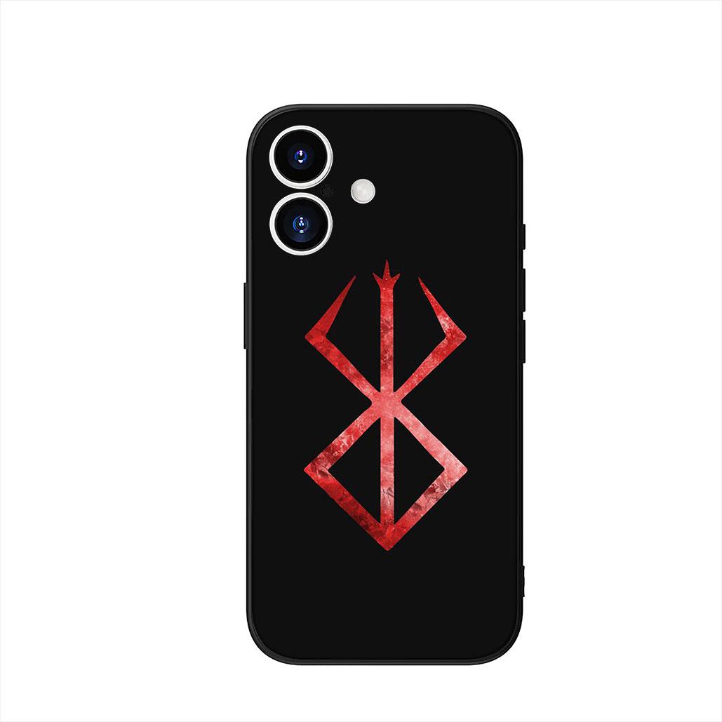 

Чехол для телефона Berserk Мультяшный Гатс для Apple iPhone 17 16 15 11 Pro XS Max XR 6 7 8 Plus + SE 2020 5 16E iPhone 17 Pro