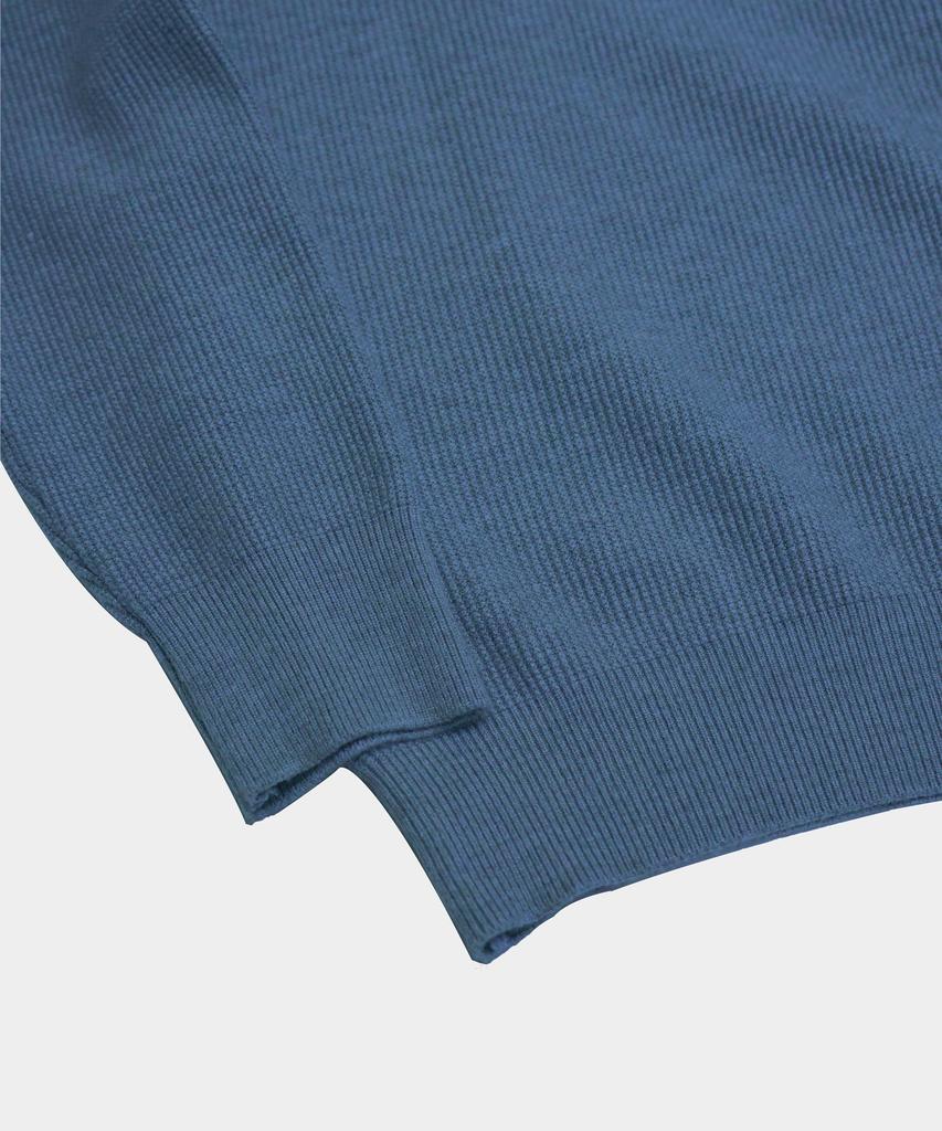 BIRBANTE Comfort Washable Collared Knit - Retro Blue