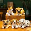 Niedlicher Simulationswelpe Dalmatinerpuppe Plüschtier Husky Shar Pei Hundepuppe Kinderspielpuppe