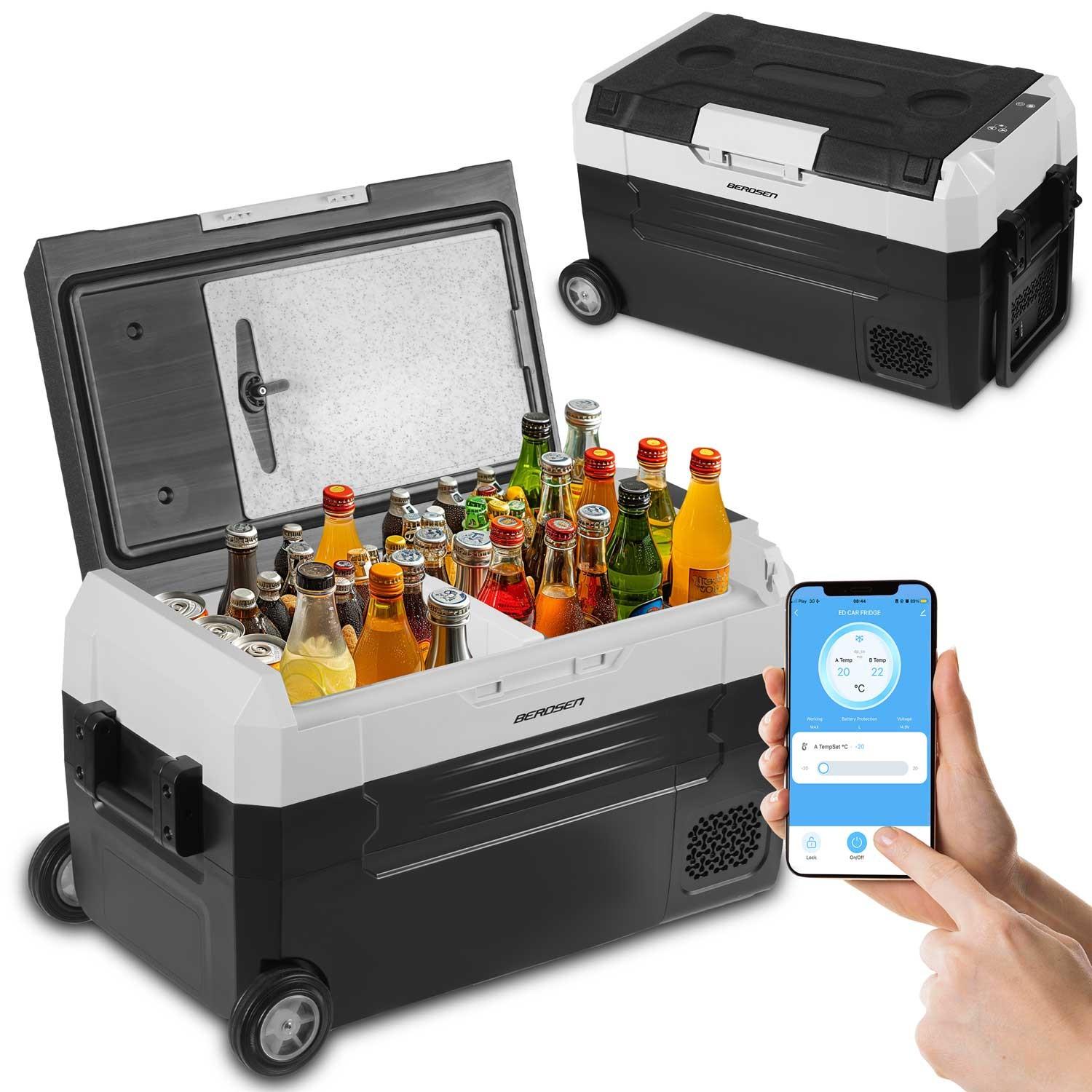 Icemax 400 Berdsen 32-liter compressor travel refrigerator - black