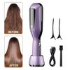 Automatic Hair Split Ends Trimmer Ionic Frizz Reduction And Smoothing Split End Remover Device Rechargeable Hair Trimmer with LED Display & Safe Lock