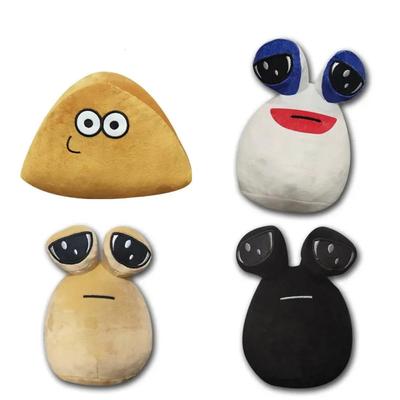 Плюшева іграшка My Pet Alien Pou My Pet Alien Pou Black Brown Sad Happy Pau The Maw Plush Toys Triste Snail Dumb Doll подарунок на день народження