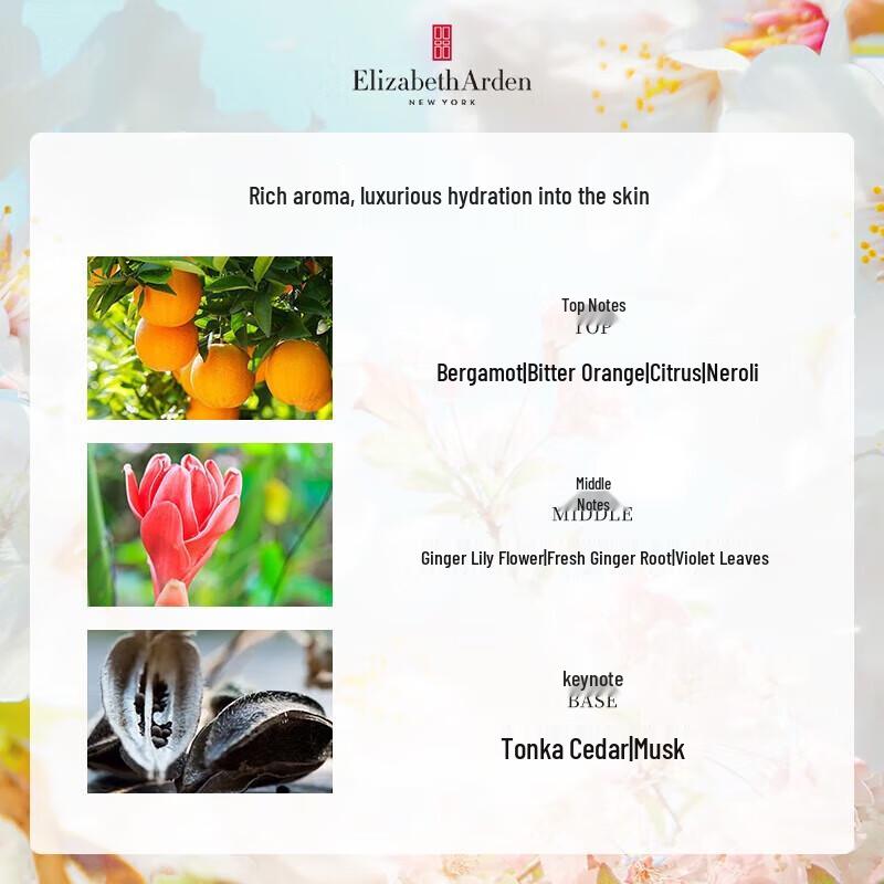 Elizabeth Arden White Tea Ginger Lily Body Cream