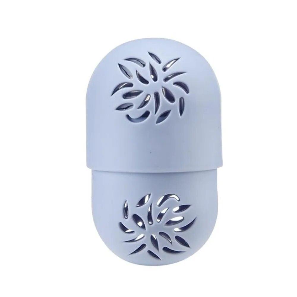 

Портативна силіконова коробка для зберігання косметичних губок для макіяжу, тримач для блендера, косметичка для чищення, сушарка, аксесуари для макіяжу синій