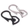 Lifter Sechskantschraubendreher Flaschenöffner Schlüsselring Schlüsselanhängerhaken Outdoor Edelstahl Karabiner Kappe Multitool Wanderzubehör