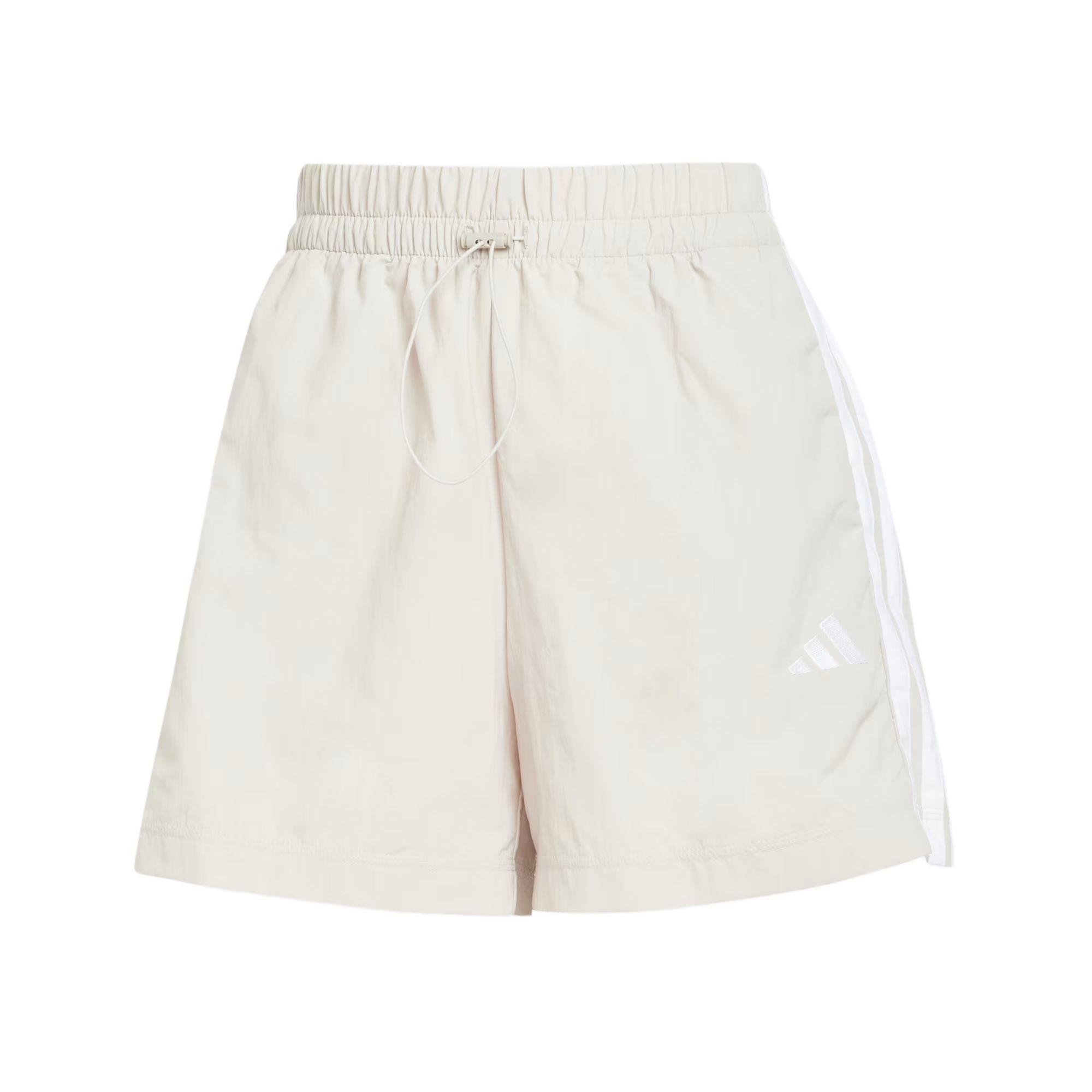 (WMNS) adidas ESSENTIALS 3-STRIPES Shorts Asia Sizing  Beige  Women s JC8165 S