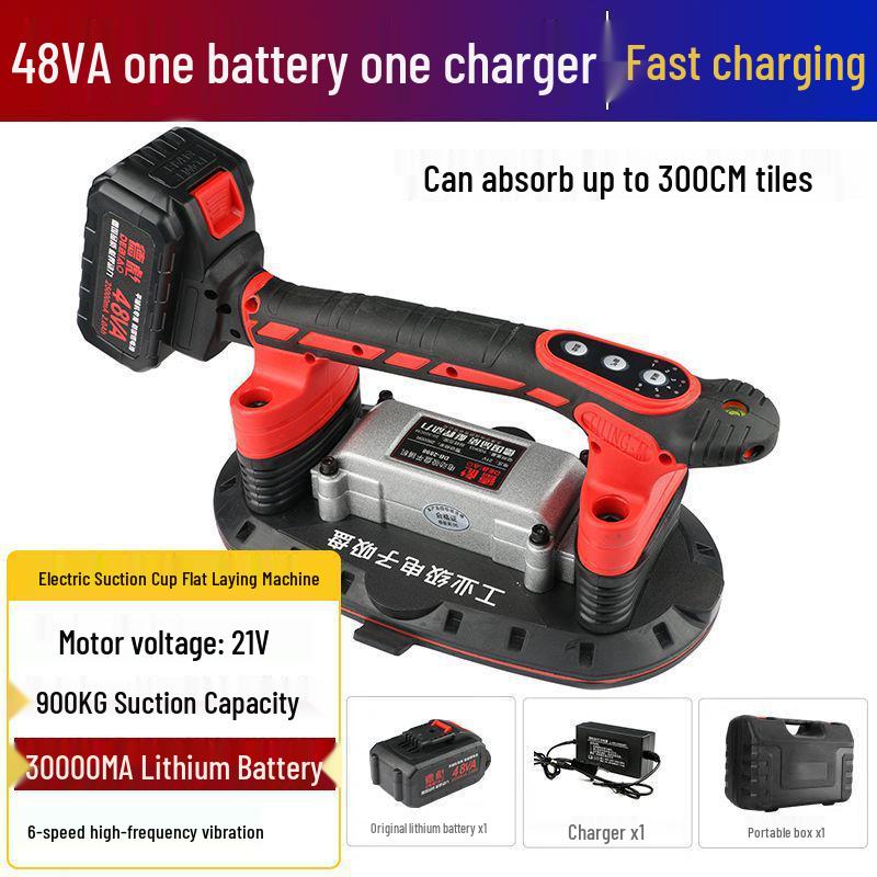 High-Power Electric Tile Leveling Suction Cup Vibrator for Floor & Wall Tile Installation