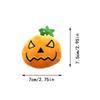 Halloween Cat Toys Large Cute Pumpkin Ghost Face Interactivity Plush Dog Toys Soft Durable Teething Cleaning Teeth Pet Supplies