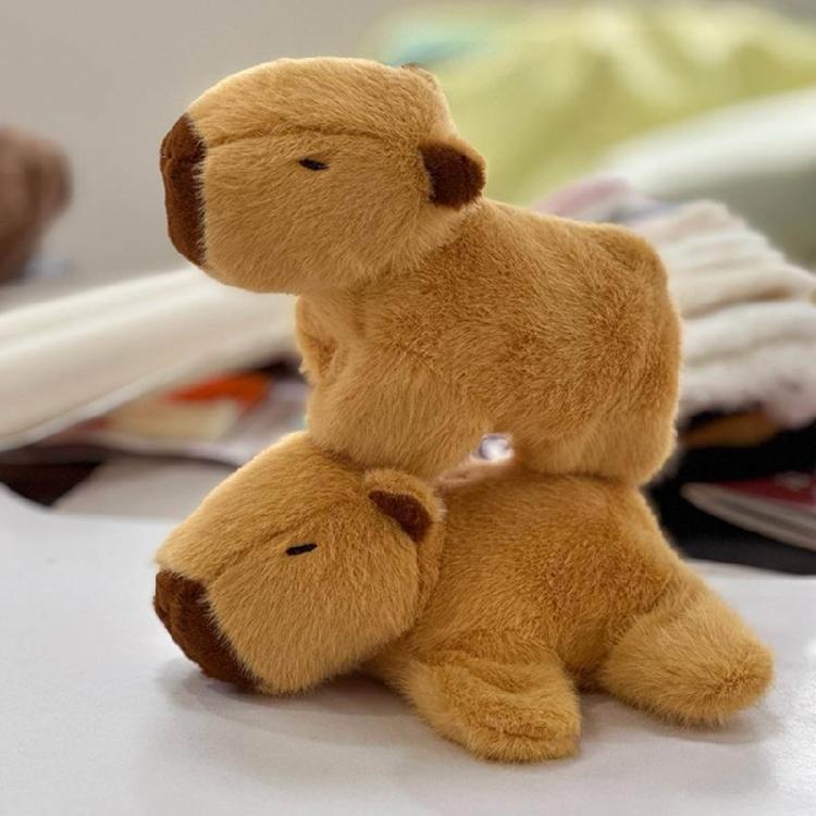 Animals Plush Slap Bracelets Capybara Wrap Wristband Bracelet Capybara Doll