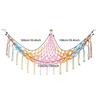 Cross-border Children's Handmade Cotton Rope Doll Storage Hammock