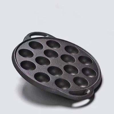 ZISIZ Gusseisen Takoyaki & Wachtelei Pfanne