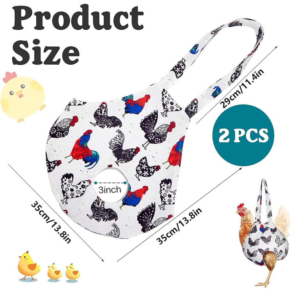 2PCS Chicken Holder Bags For Rooster Poultry Transport Traveling Driving