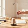 Metal Spool Holder with Thread Guide Hook Stable Adjustable Stand Standing Upright Post