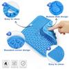 Lick Mat for Dogs, Dog Lick Mat with Suction Cups, Pet Food Mats and Slow Feeder Cat Bowl for Dog Anxiety Relief Pet Enrichment