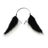 Plush Lop Ear Hairhoop RolePlay Anime Character Costume Halloween Headwear Women Stage Performances Hairhoop Party Props