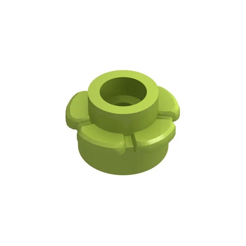 Non-Toxic 50Pcs Moc Parts 24866 Plate Round 1 X 1 With 5 Petals Compatible Bricks Diy Assmble Building Blocks Puzzle Toy Gif Particle Kid