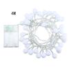 LED String Lights, Warm White Ball Fairy Lights, Waterproof Decorative Starry Lights for Bedroom Patio Parties, Battery Powered