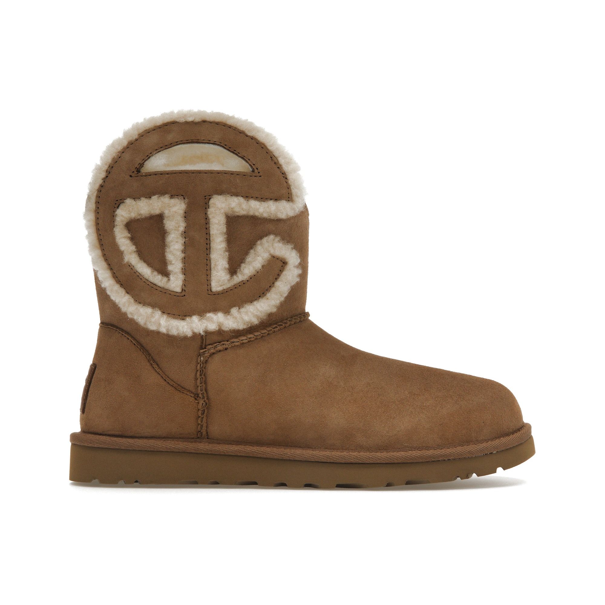 

Telfar x UGG Лого Мини Ботинки Каштан Унисекс Кроссовки Коричневые 1122991-CHE 37