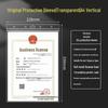 Waterproof A4 Business License & Food Hygiene Certificate Display Frame