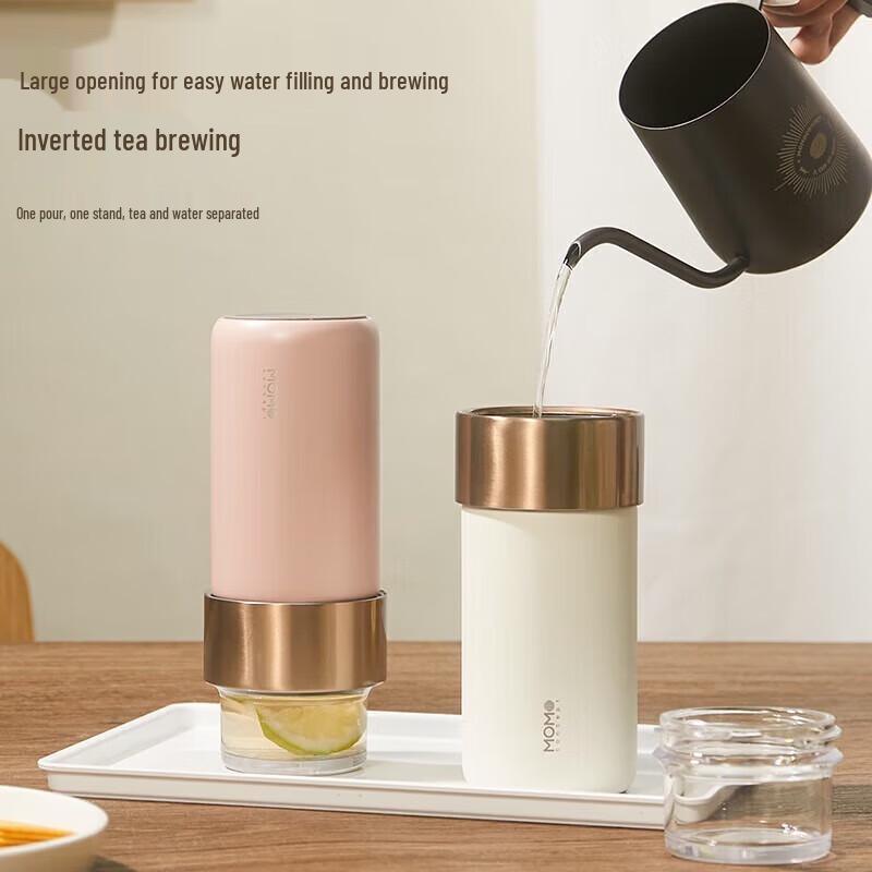MOMOCONCEPT Portable Tea Infuser Insulated Mug
