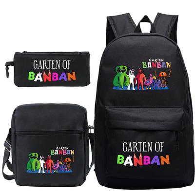 Spotted Garden Primary School Bag Shoulder Bag Pencil Bag Three-piece Set
