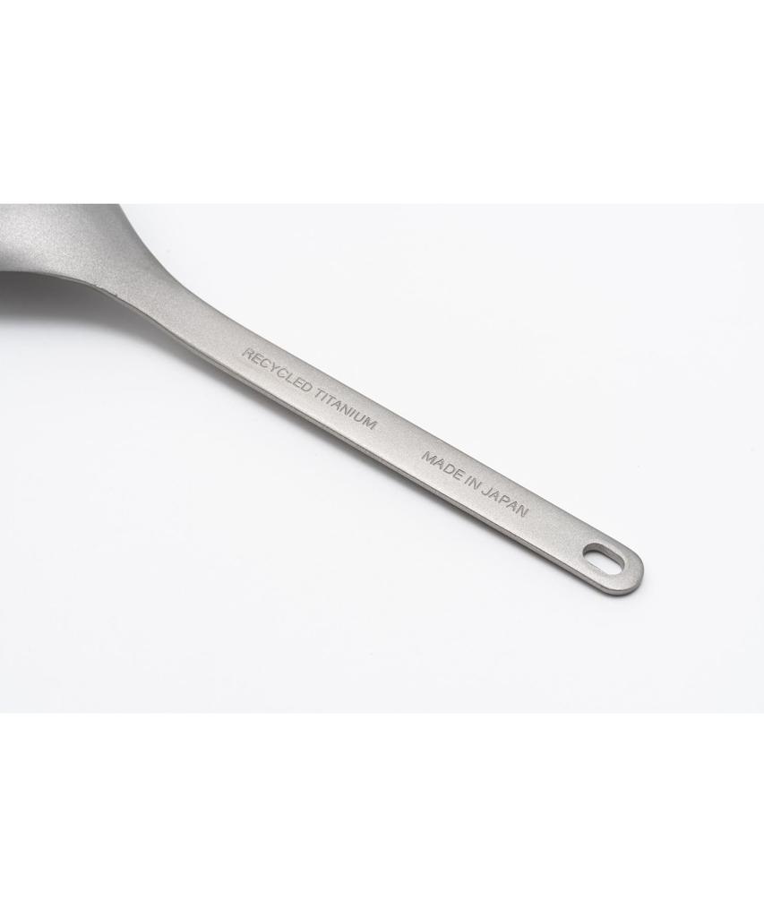 Snow Peak Recycled Titanium Spork Lightweight Titanium Picnic SCT-004RE Spoon, Cutlery, Camping, Outdoor,