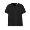 Blue Fashion Classic Simple Casual Comfortable Versatile Round Neck Knitted Short Sleeve Sweater Men Tops Black F11M612412FBK