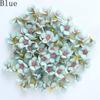 100Pcs 2.5Cm Silk Cloth Wedding Flower Heads Diy Manual Simulation Material For Dress Wreath Decoration Creative Flower Buds