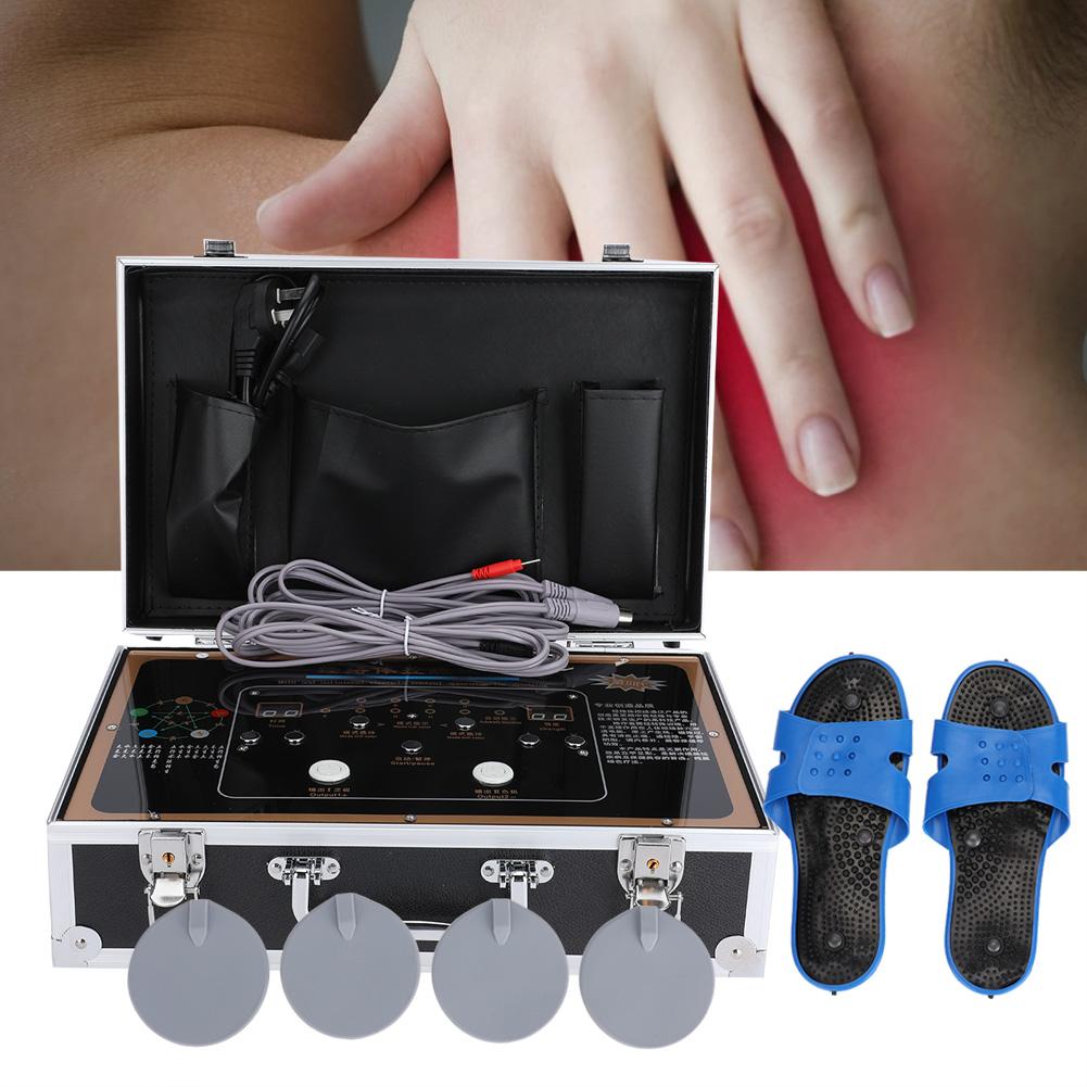 Electric Neck Massage Machine Electronic Pulse Instrument Device Therapy