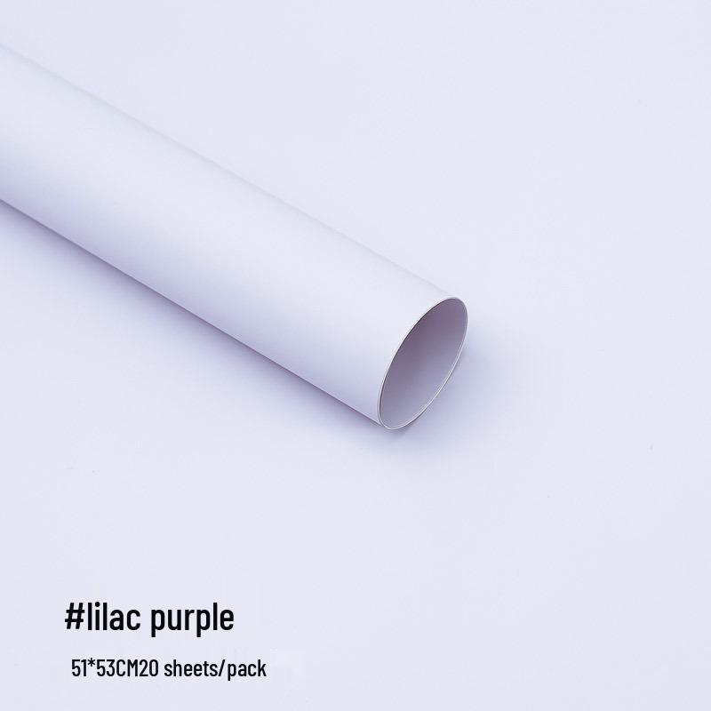 Extra Thick 8.5 Silk HD Morning Mist Matte Waterproof Florist Paper for Fresh Flower Wrapping