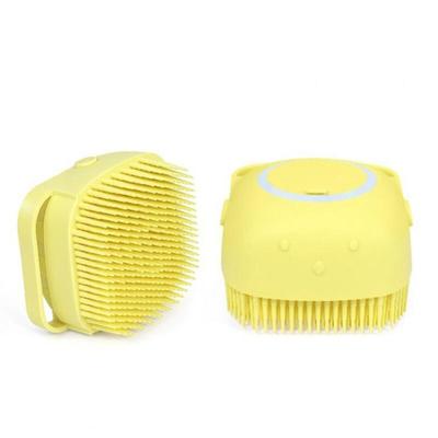 1 Shampoo Insert Dog Shower Comb (choose One Color)