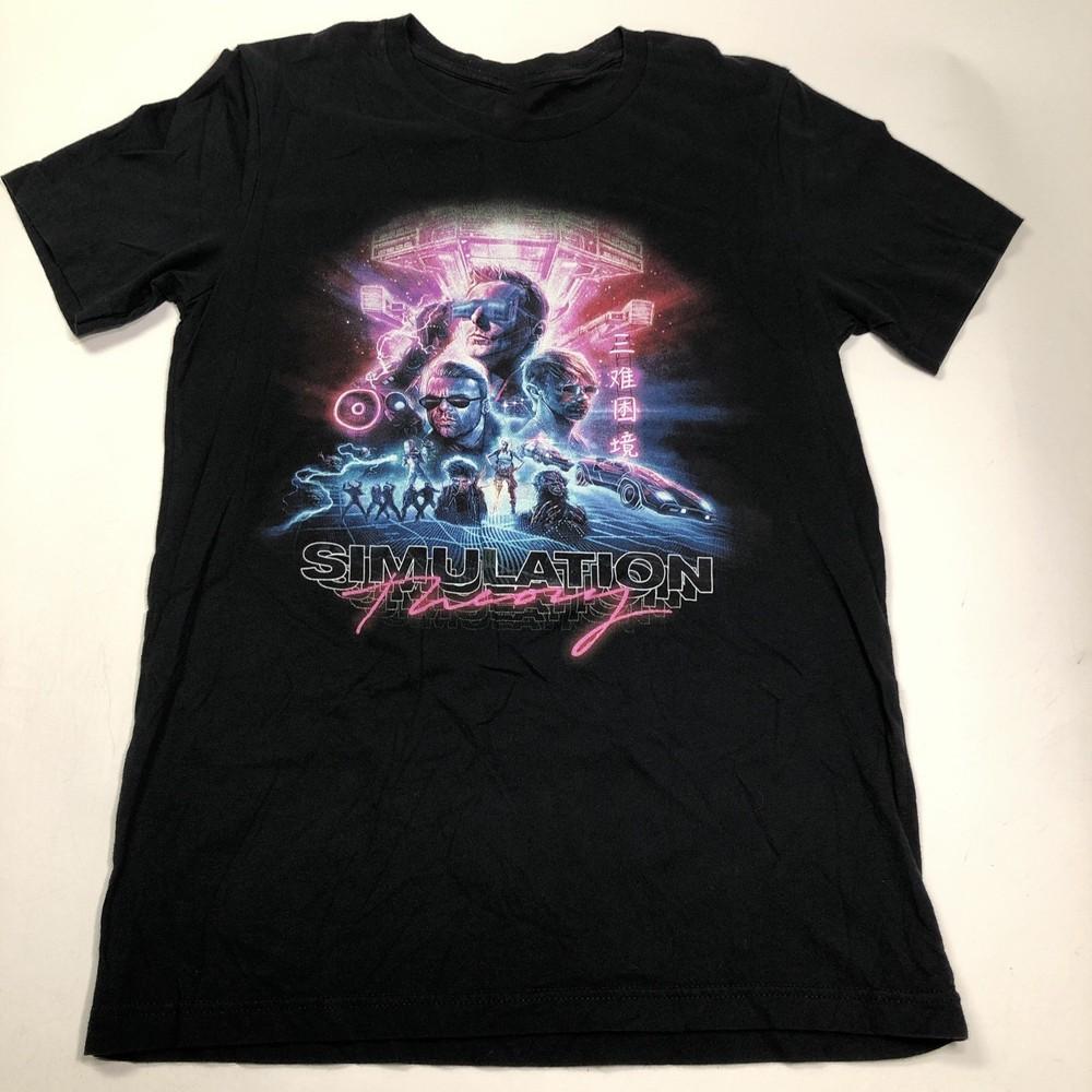 Винтажная футболка Muse Simulation Theory Размеры от S до 5XL NZ214 БЕСПЛАТНАЯ ДОСТАВКА Унисекс Футболка S