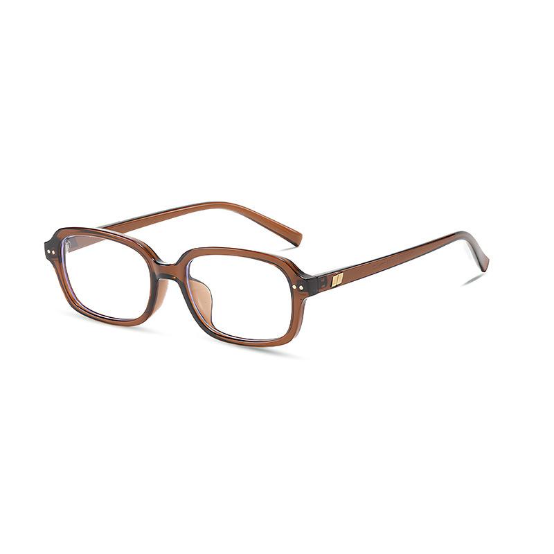 New classic small square rice nail sunglasses men's and women's fashion trend street concave sunscreen sunglasses