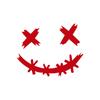 Motorcycle Helmet Stickers Halloween Decor Sticker Universal Window Decal Motorbike Helmet Decorative Vinyl Halloween Atmosphere