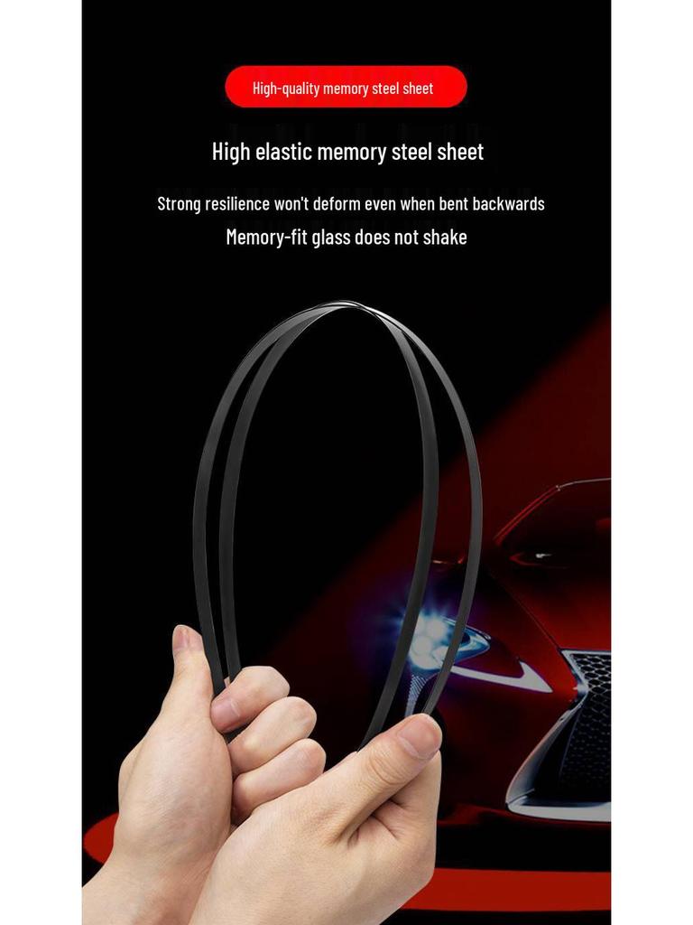 2019 Geometry A Double-Layer Rubber Wiper Blades: 21" Original & 22" PRO Silent Boneless Brush Strips