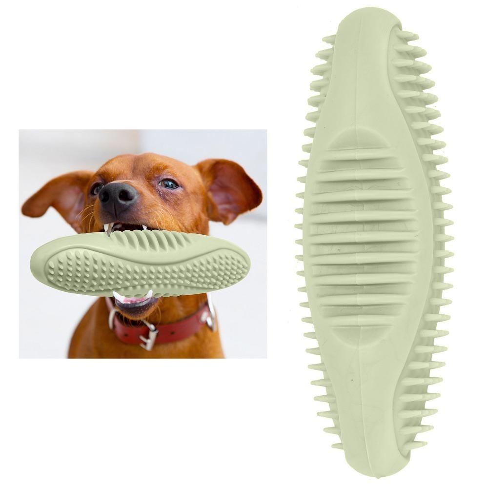 Elastic Pet Teething Toy Curve Shaped Dog Interactive Toy Puppy Teething Care