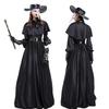 Halloween medeltida steampunk pestläkare diablo döden näbbmask pardräkt