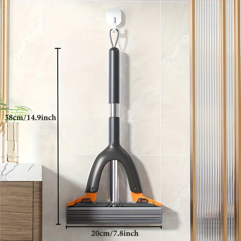 Handheld Sponge Mop Portable Lightweight Wet Mop For Floor Cleaning Adjustable Mopping Posture Mop With Self-Extrusion Feature